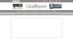 Desktop Screenshot of landreport.com